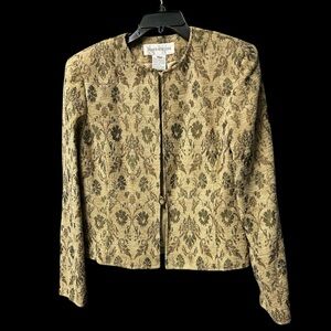 Jones New York Women’s Cropped One Button Blazer Jacket Size 10